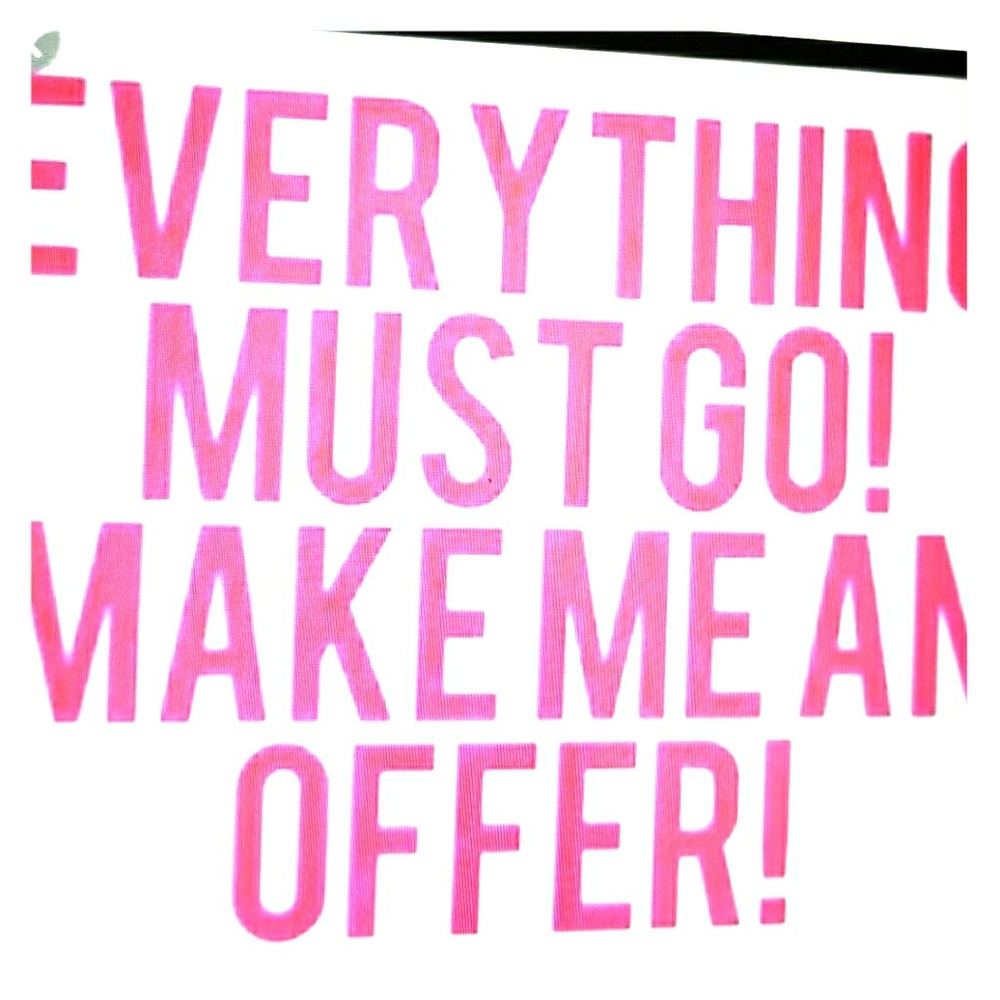 RENEWING CLOSET SALE